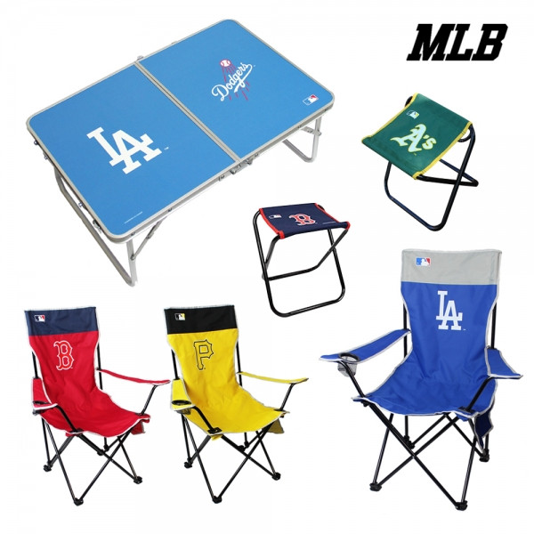 MLB 정품 캠핑 테이블, 체어 모음+전용가방 증정